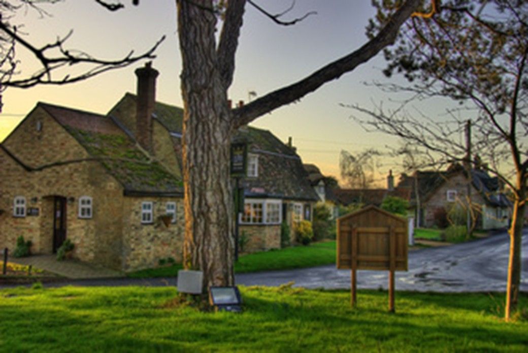 The Crown public house at Broughton
